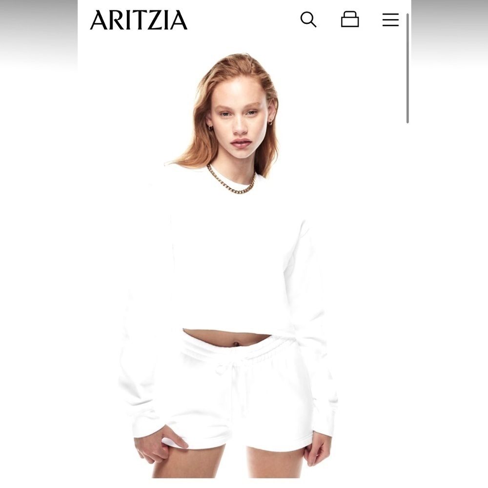 TNA White Sweatshirt